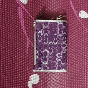 Purple and Silver Women's Accessory